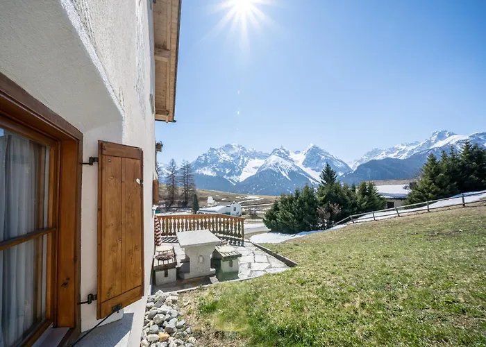 Apartamento Chasa Munt Plan