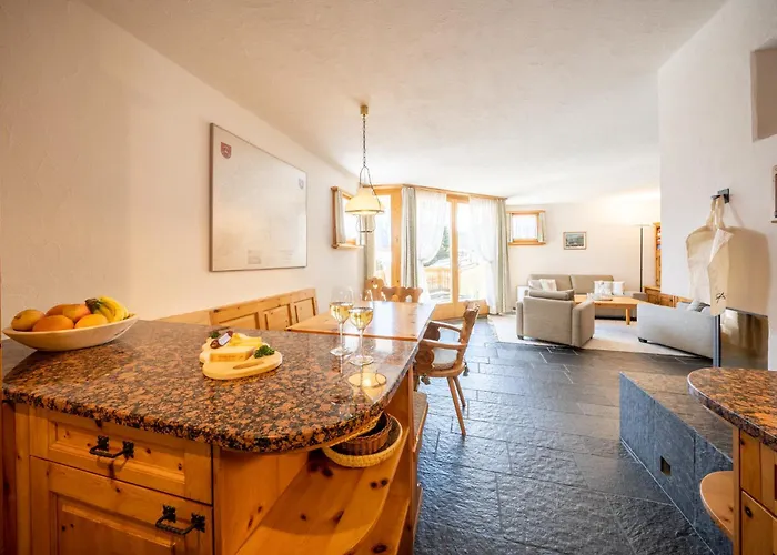 Apartamento Chasa Munt Plan